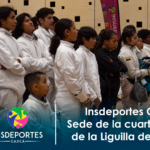 ​​​Insdeportes Cajicá es sede de la cuarta parada de la Liguilla de Esgrima