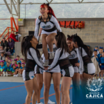 Escuela de Formación de Porrismo de Insdeportes Cajicá en el Festival de Porras del IMRD de Cota