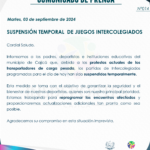 ¡INFORMACIÓN IMPORTANTE!