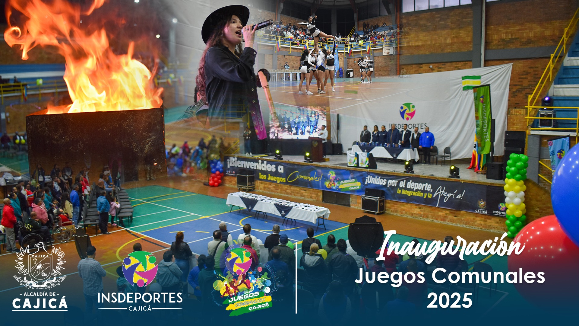 Lee más sobre el artículo Cajicá dio apertura oficial a los Juegos Comunales y Recreativos 2025