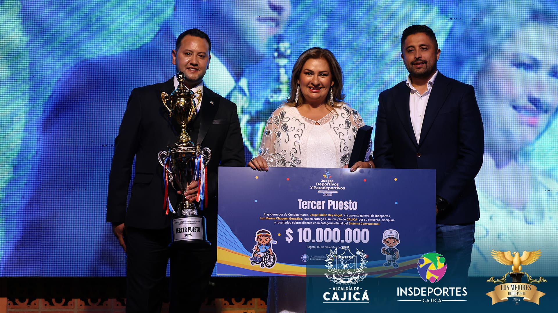 Lee más sobre el artículo Cajicá celebró con éxito la Noche del Deporte y del Deportista Cajiqueño 2025