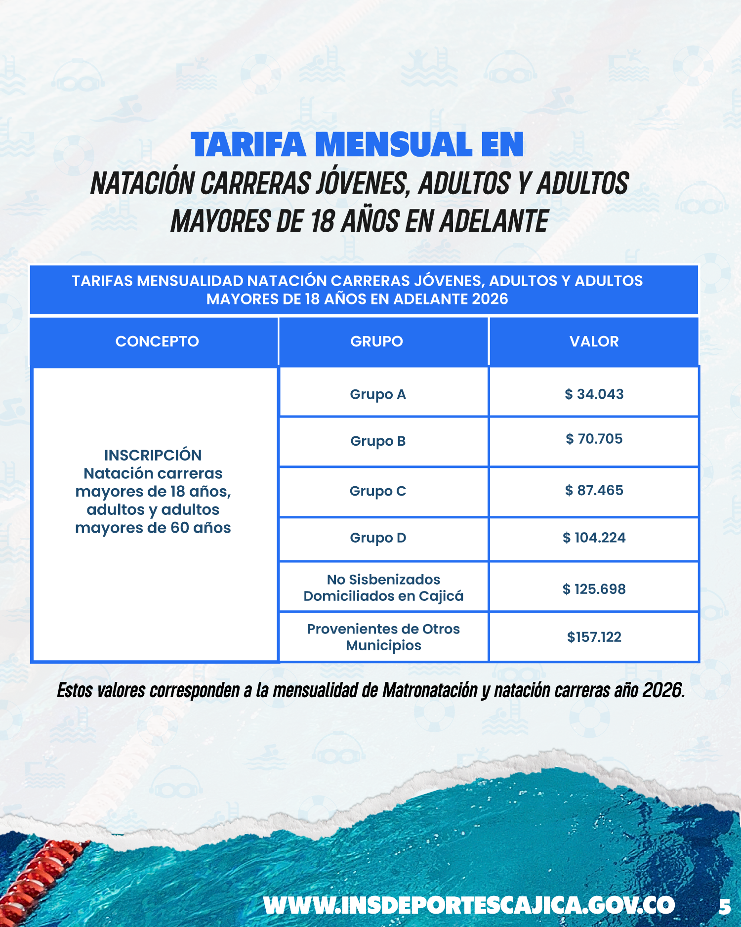 Natación 5