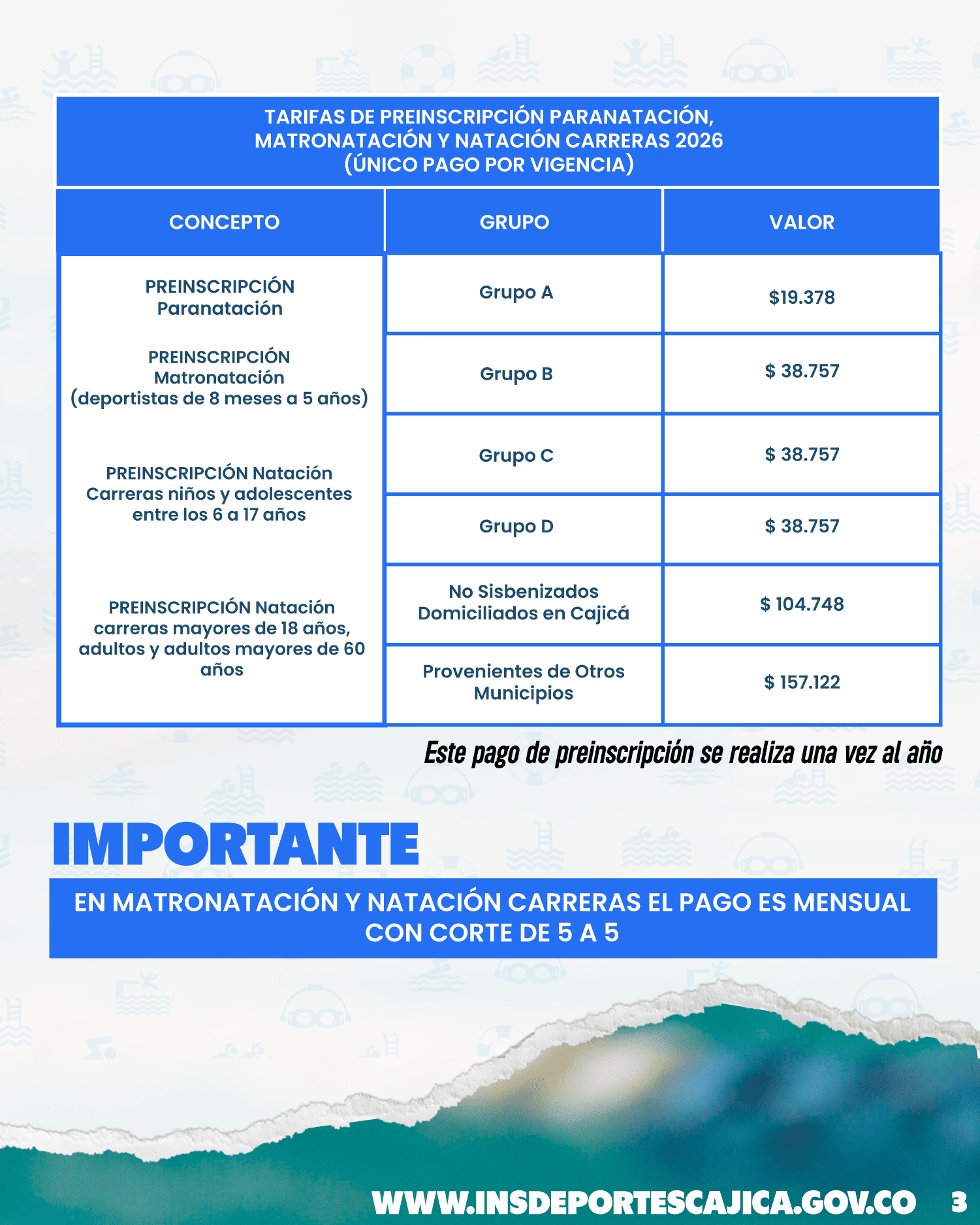 Natación 3