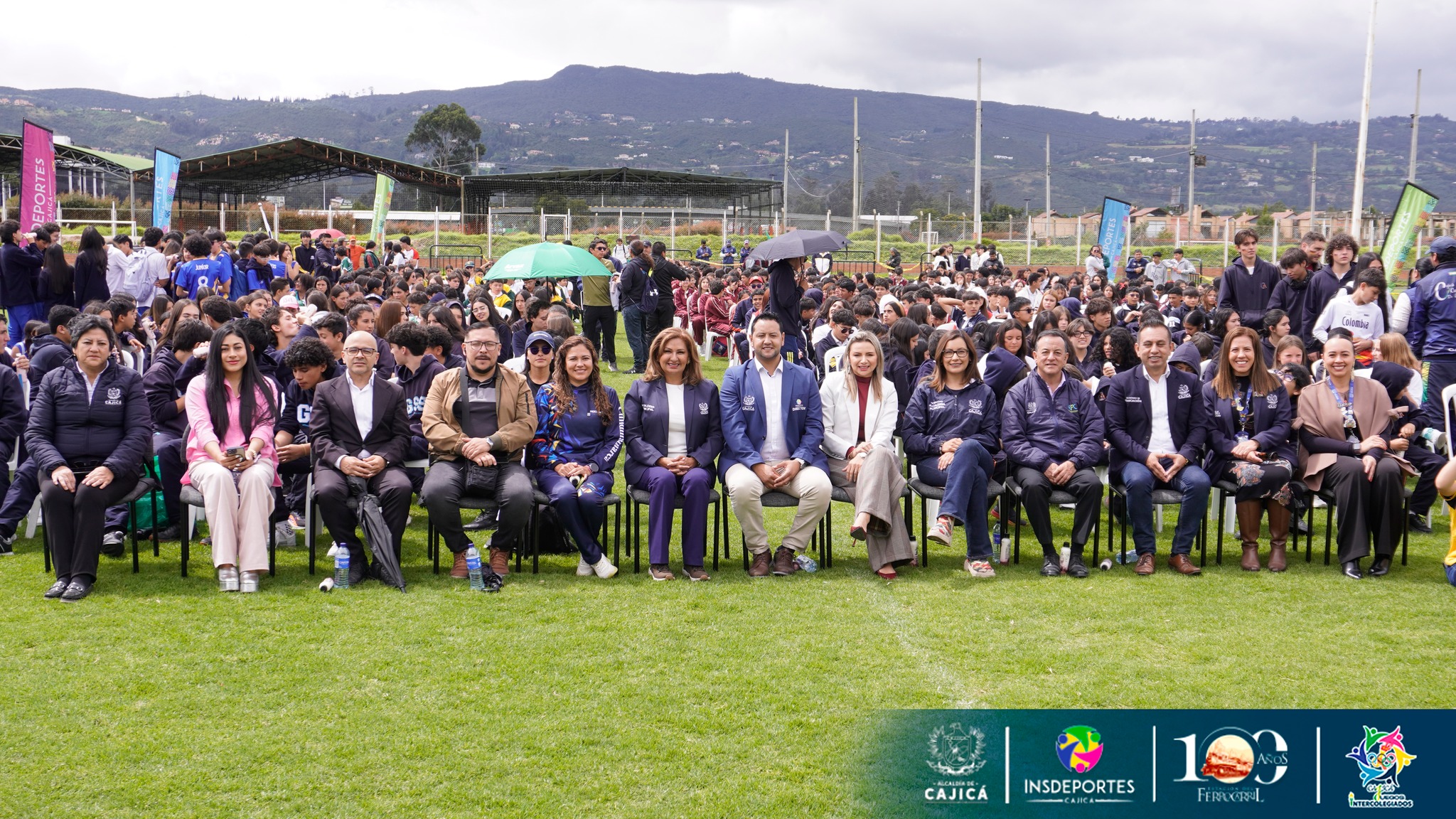 Lee más sobre el artículo Cajicá encendió la llama deportiva en la inauguración de los Juegos Intercolegiados Fase Municipal 2026